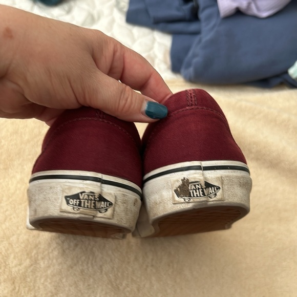 Burgundy Vans - Picture 3 of 6